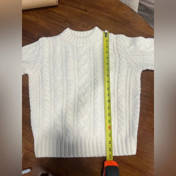 NWT DOEN Cartwright Cable Knit Cashmere Sweater - Picture 11 of 12